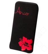 anco SoftTouchNeopren Flower ML - black red 4051805162512