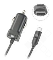 Autoladekabel 12/24V USB  USB-C 2,4A - black 4053271055367