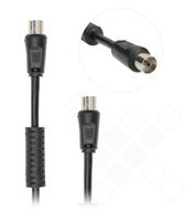HF Antennenkabel 0150 B 1.5m - black 4040849507281
